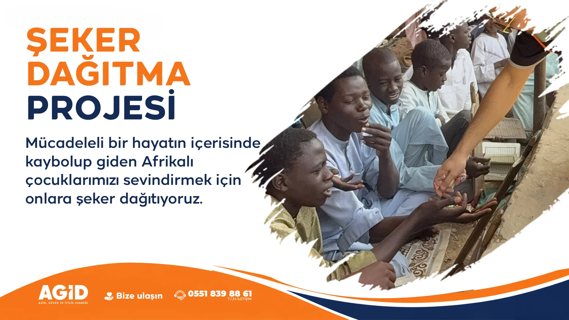 Bayramda Şeker Dağıtımı